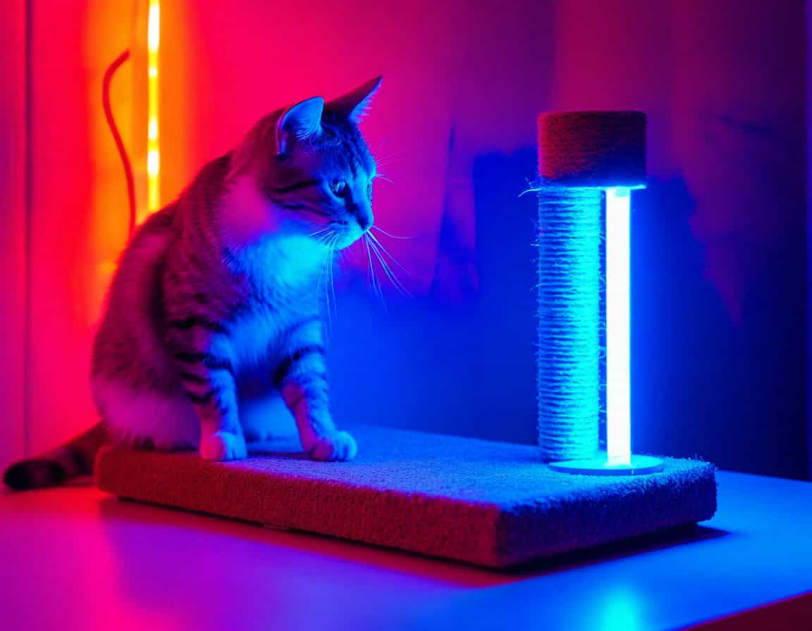 Как приучить кота к когтеточке: первый шаг — знакомство