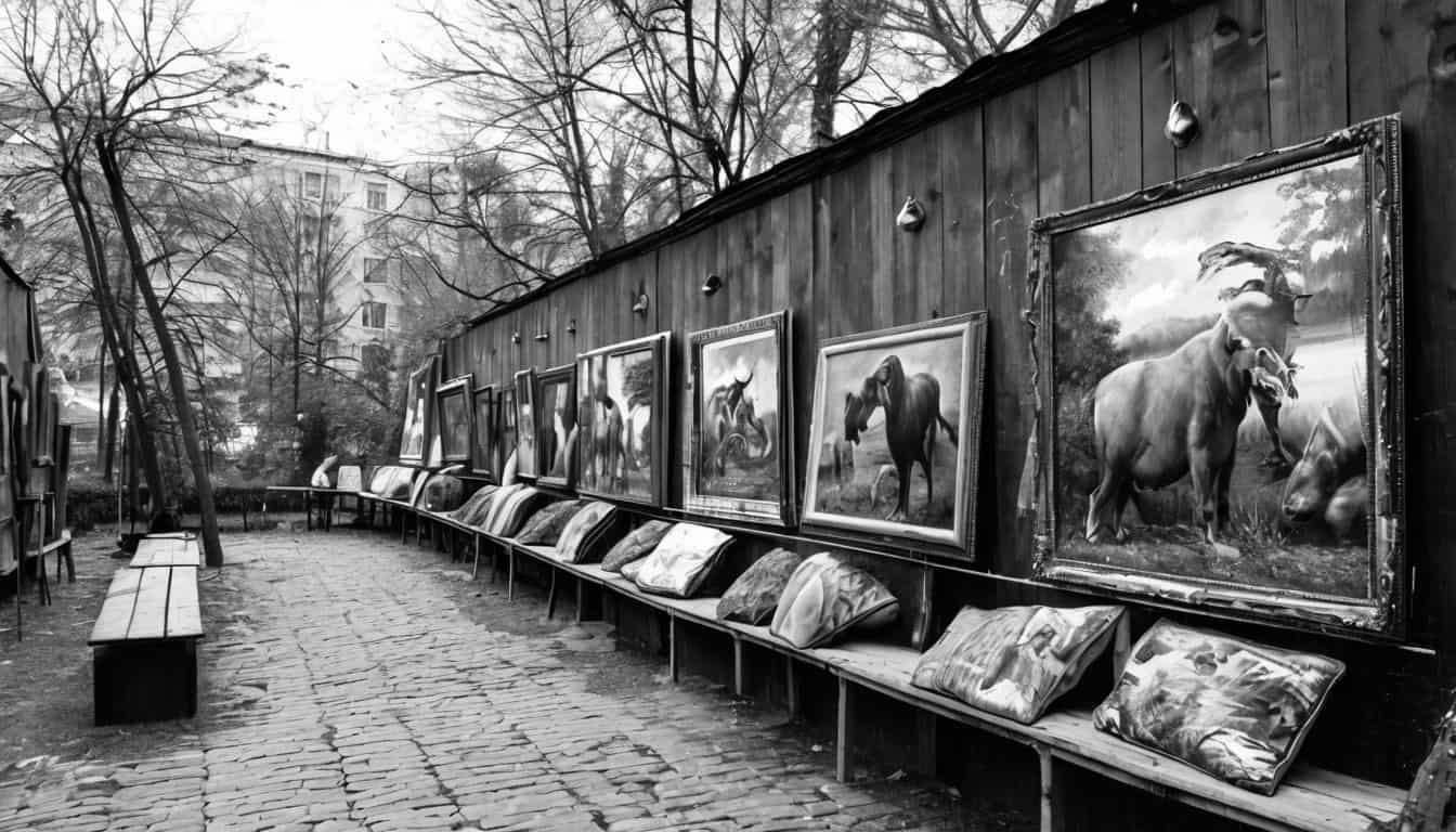 Группа животных в их естественной среде обитания, снятая знаменитым фотографом