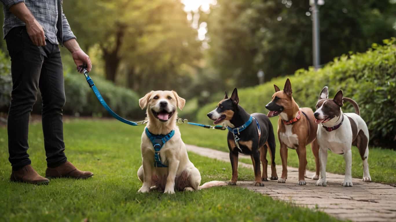 Шлейка для собаки: простое приучение шаг за шагом — поощрение