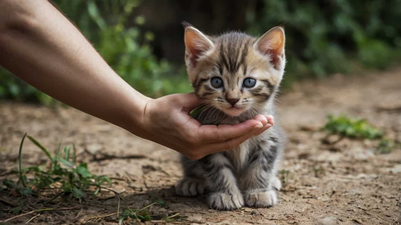 Котёнок кусает ребёнка за руки: как справиться с этой проблемой — обучение игре