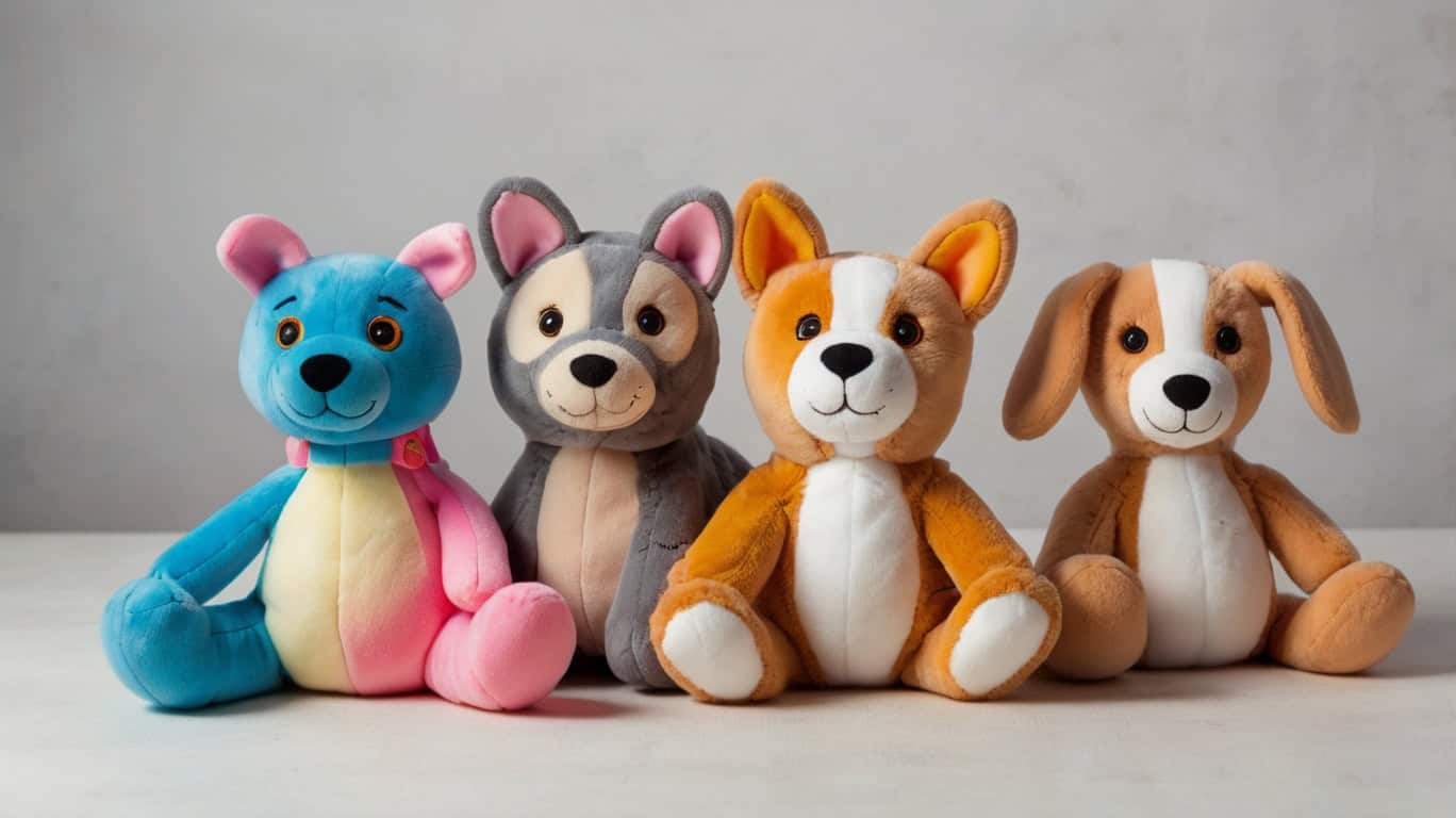 Какие игрушки для щенков больше подходят: текстильные игрушки