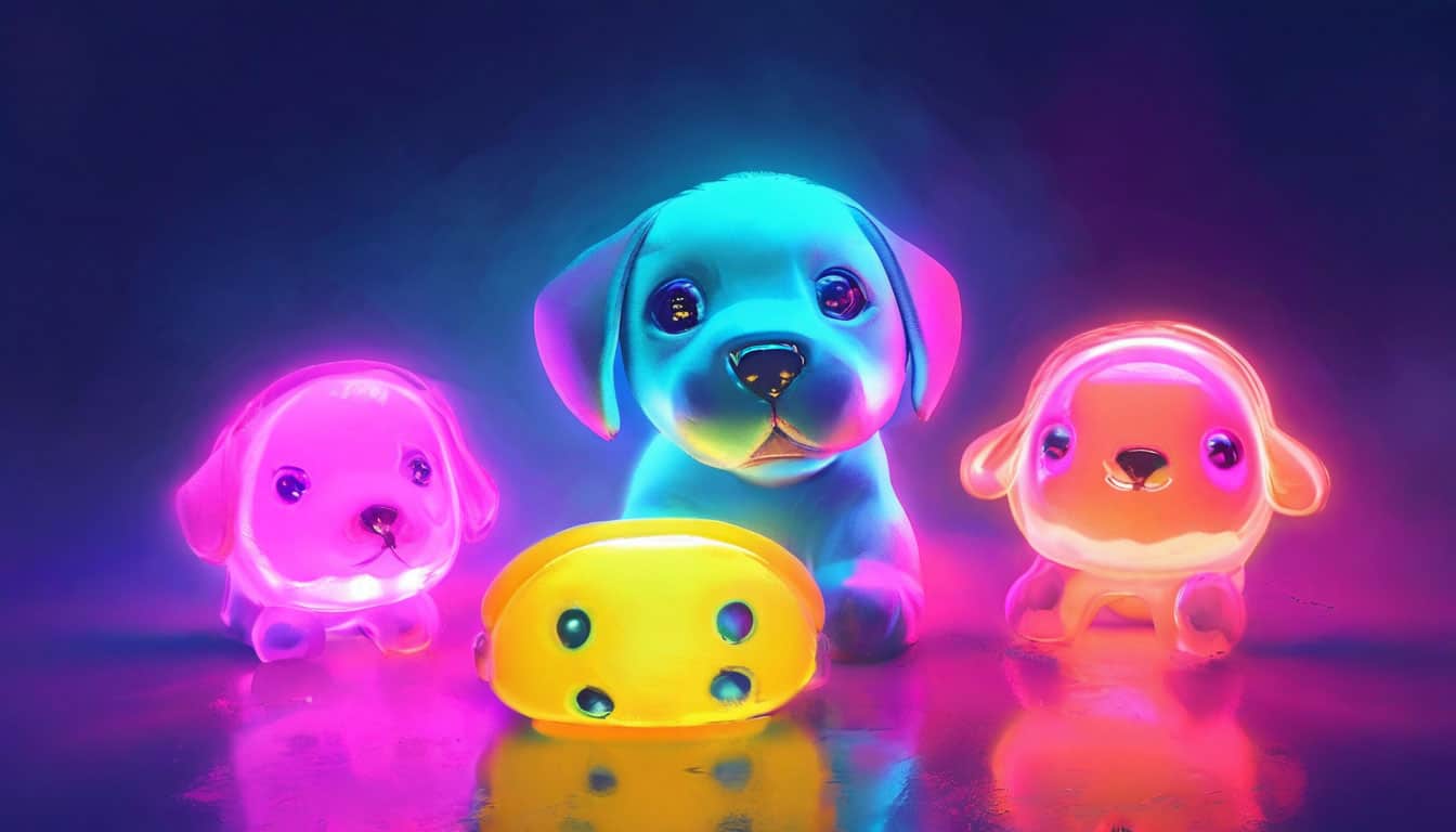 Какие игрушки для щенков больше подходят: игрушки с пищалками