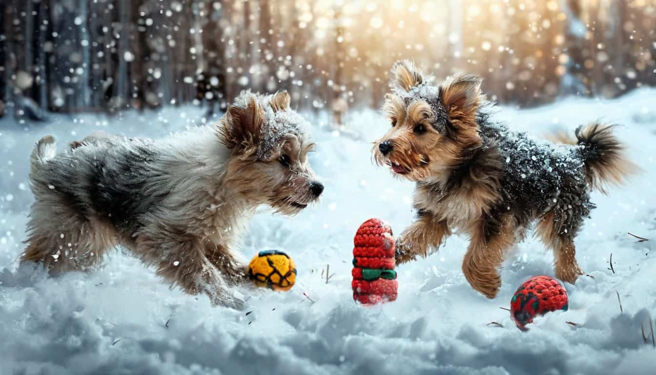 Игры и игрушки помогут бороться со скукой у животных в зимний период.