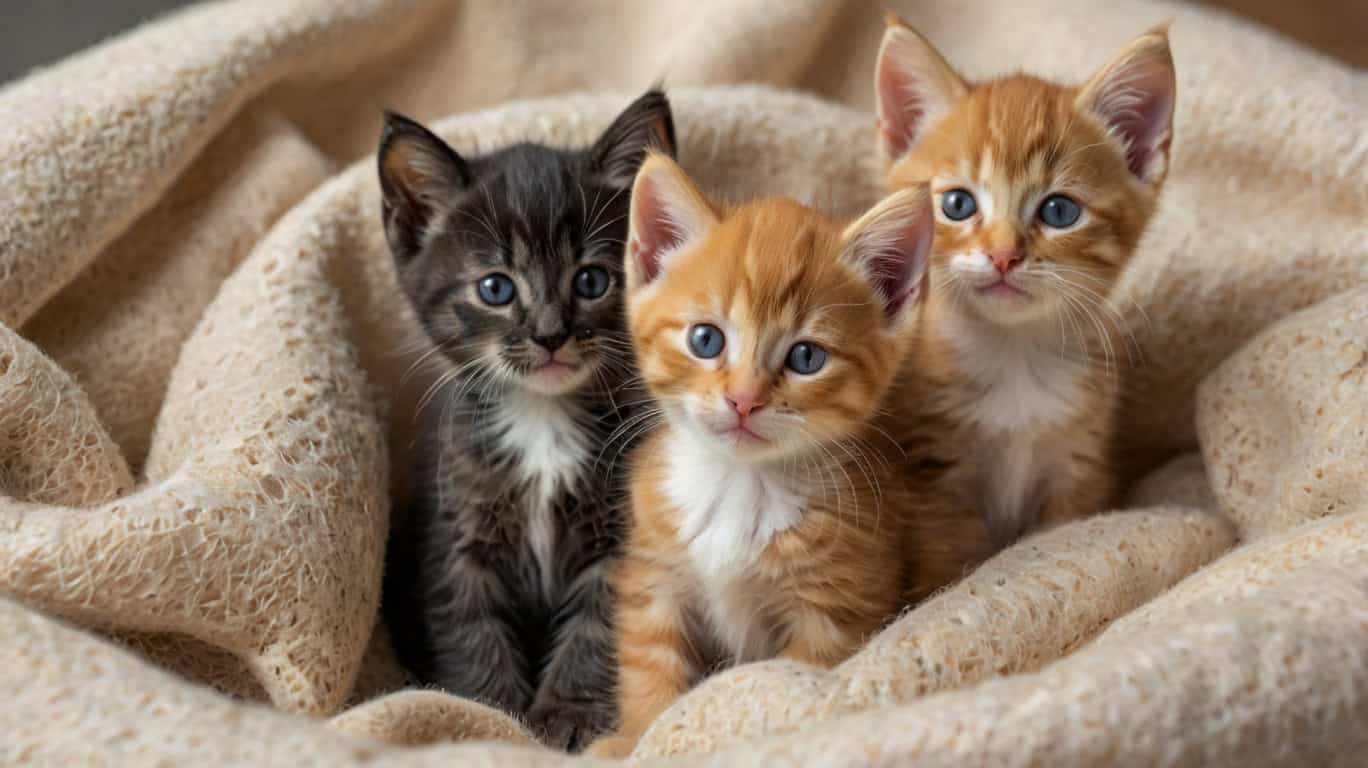 Первые дни жизни котят: помощь кошке и уход за новорожденными.