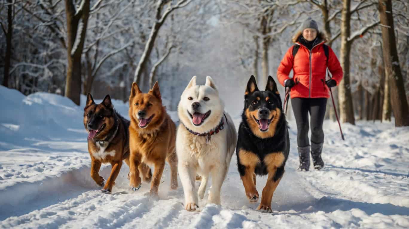 Зимние прогулки с собакой: наслаждайтесь свежим снегом вместе!