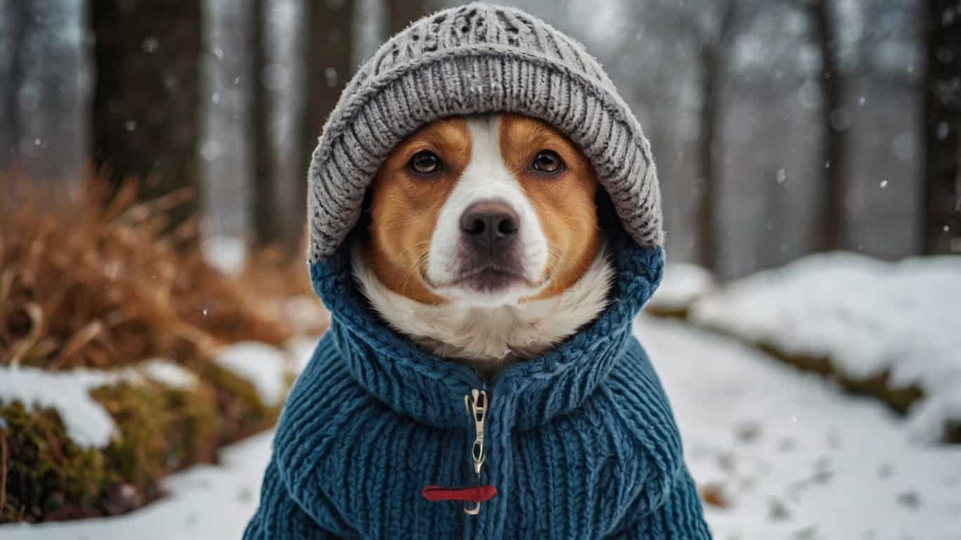 Зимний наряд для питомца: защита от холода.