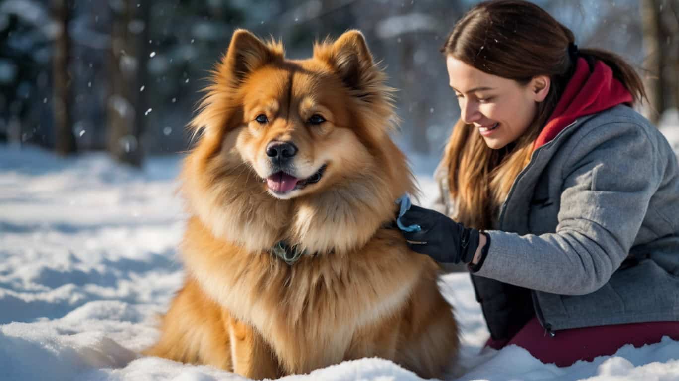 Зимний наряд для питомца: защита от холода.