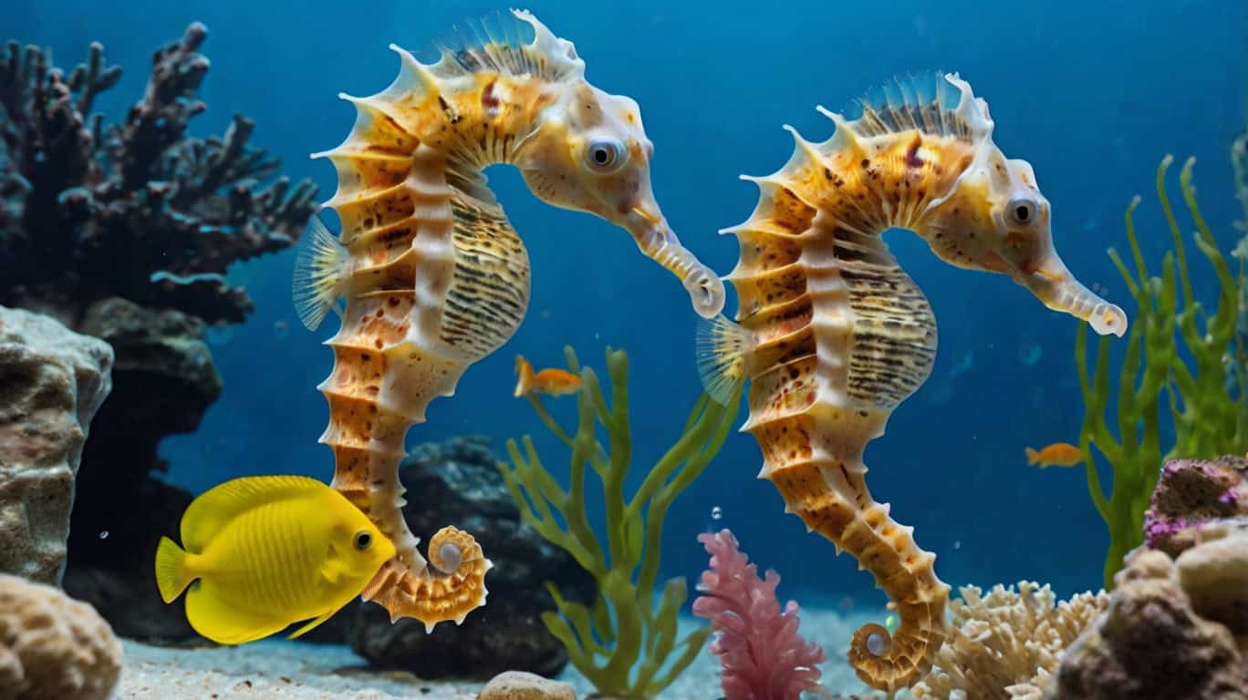 Совместное содержание морских коньков с другими рыбками