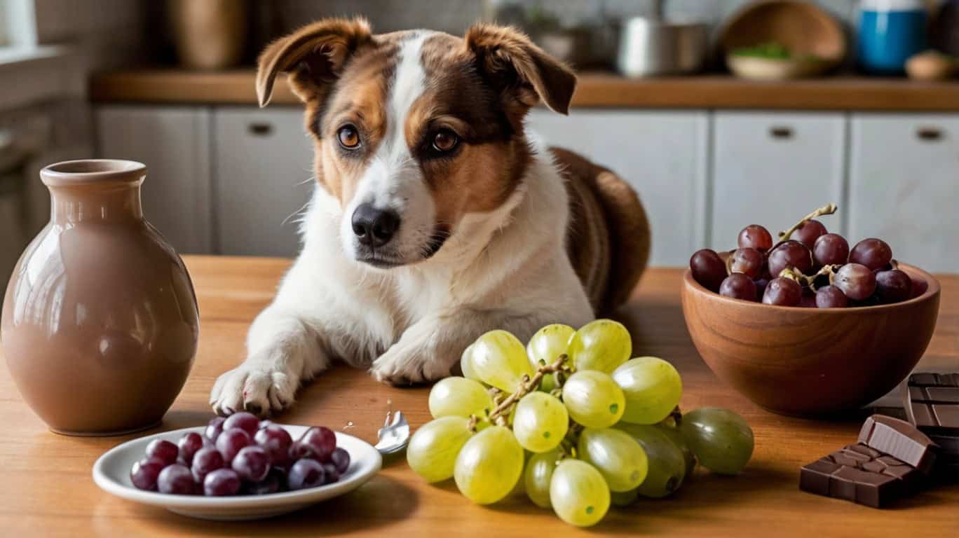 Потенциально опасные продукты для питомцев