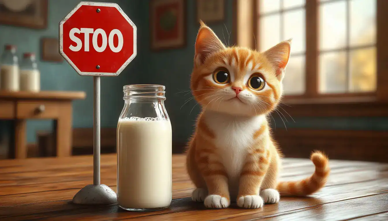 Молоко для кошек: запрещенные продукты.
