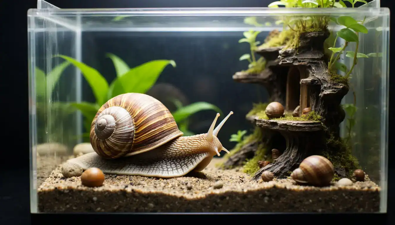 Уход за улитками ахатинами: правильно обустроенный террариум