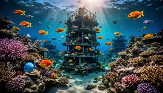 Забота о Мировом Океане: 3D-рифы для морских обитателей.
