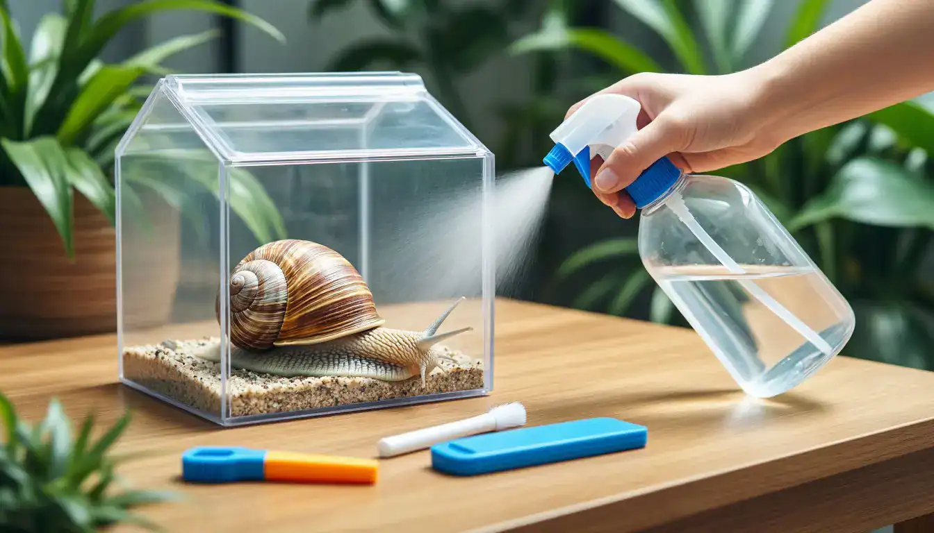 Уход за улитками ахатинами: безопасное обращение с питомцем