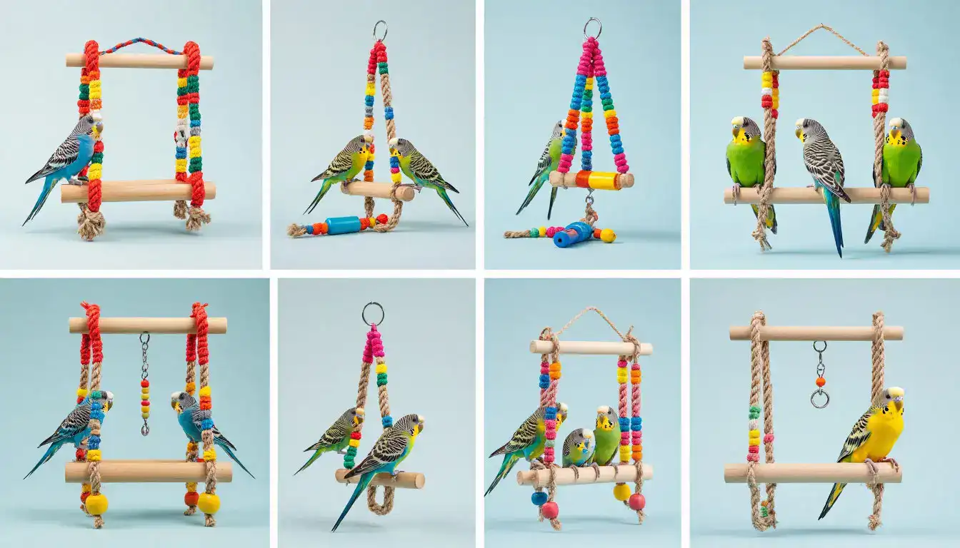 Расходы на попугая: от покупки до ухода — игрушки и развлечения для волнистого попугая