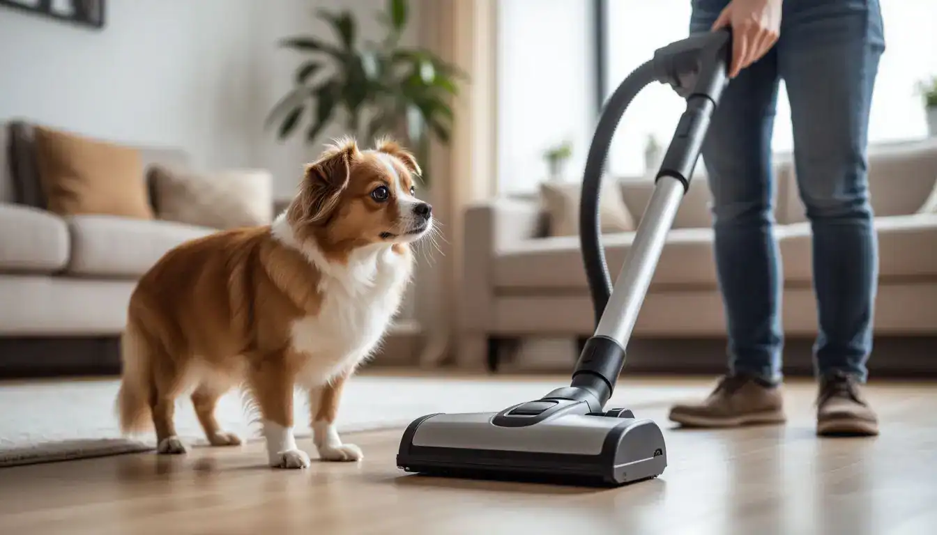 Приучение питомца к пылесосу: первый шаг — знакомство с устройством