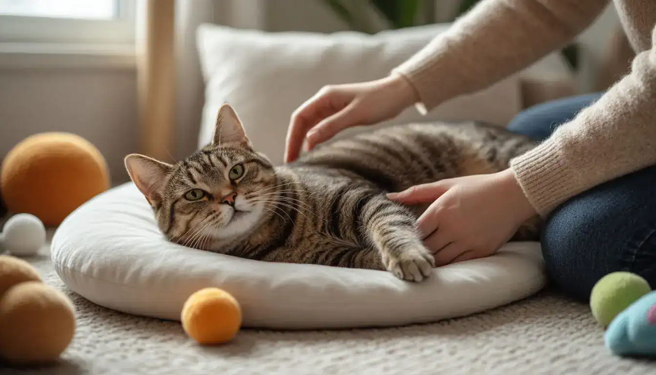 Отучаем кошку атаковать ноги: создаём комфортную атмосферу