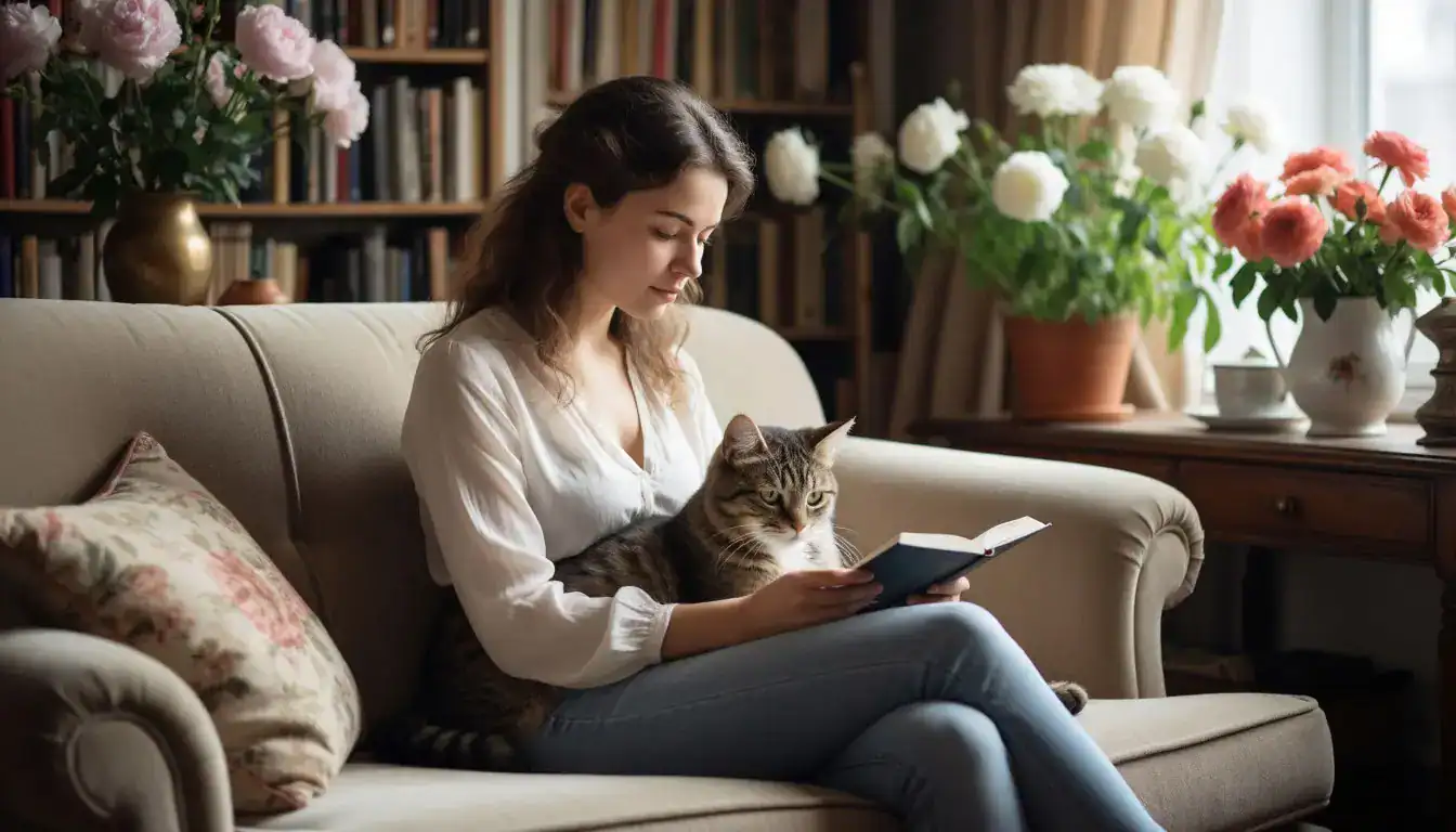 Любимые питомцы россиян: главные причины выбора — тепло и уют общения с кошкой