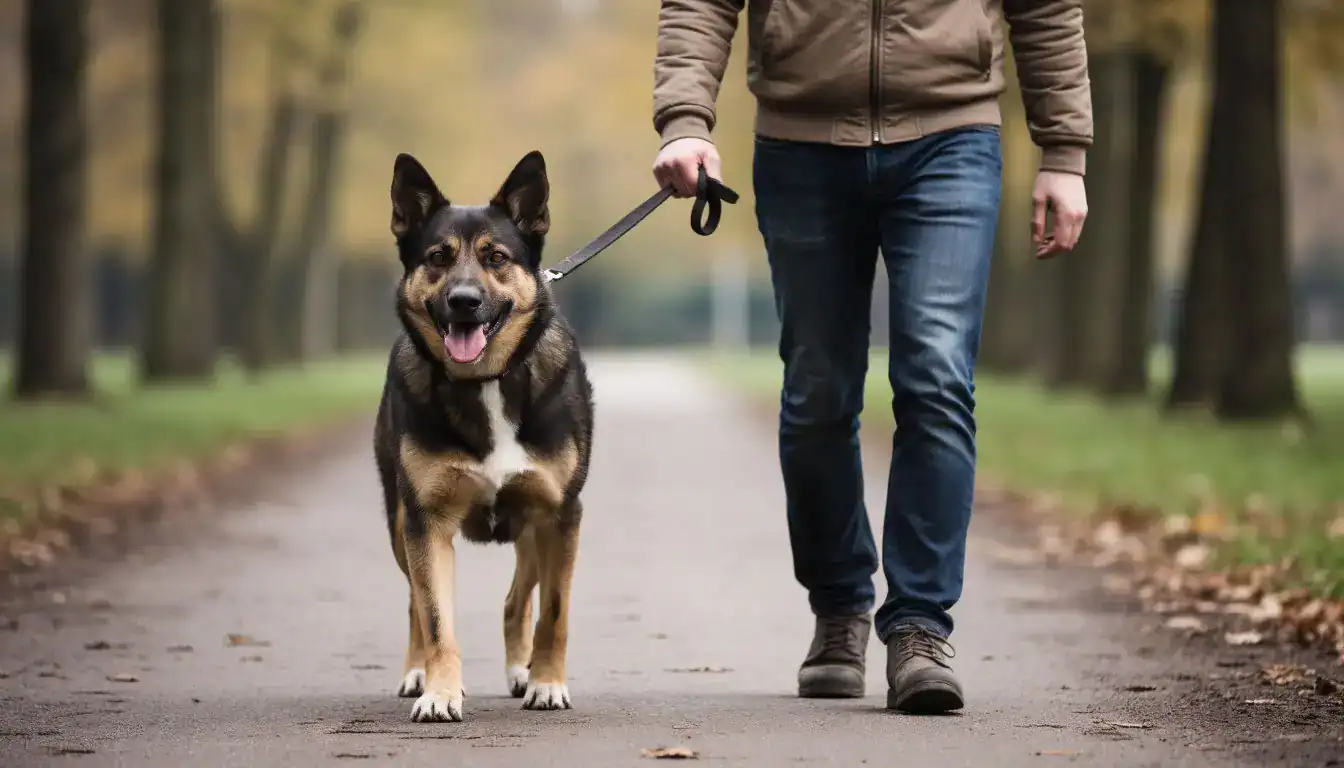 Справиться с доминированием собаки: правильная прогулка с питомцем