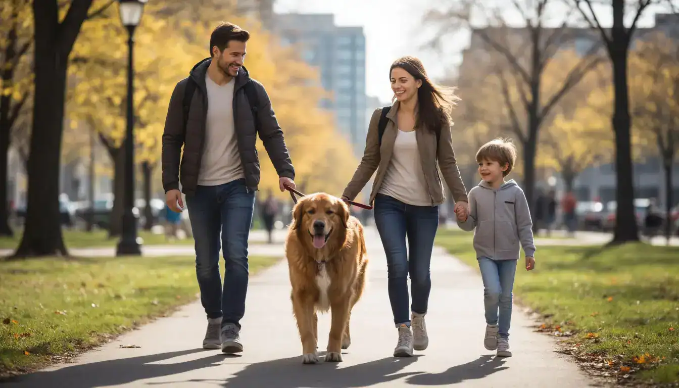 Любимые питомцы россиян: главные причины выбора — прогулки с породистой собакой