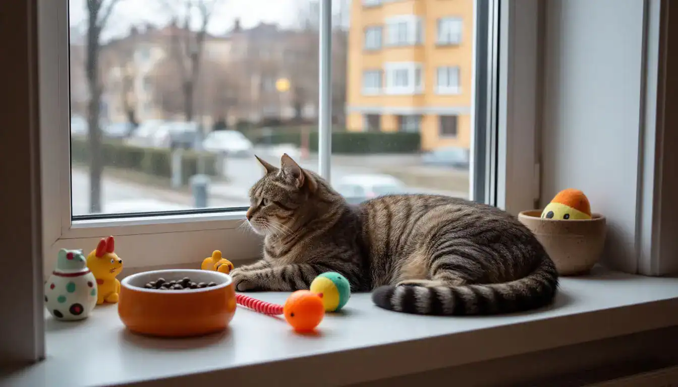 Депрессия кошки: признаки и решение — создание комфортной обстановки