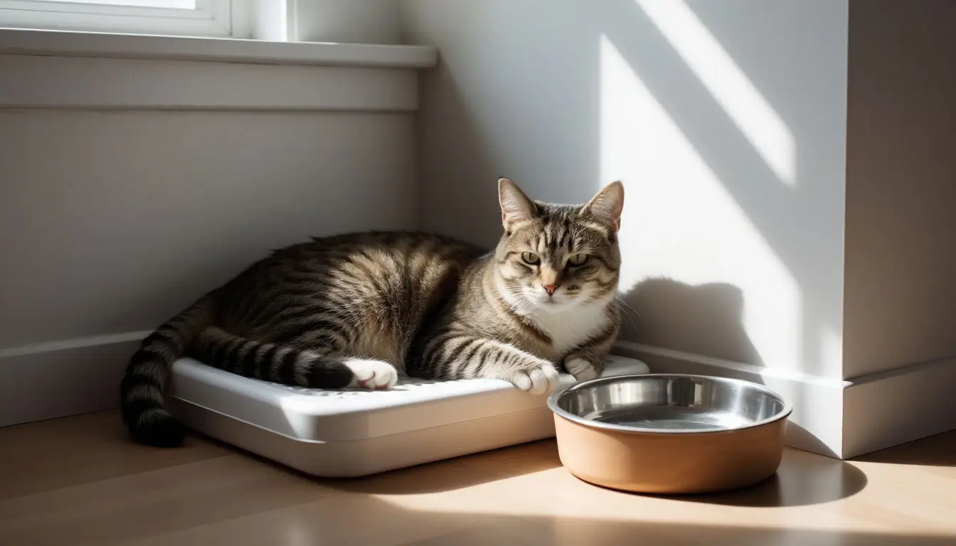 Риск перегрева кошки у батареи: прохладное место для отдыха питомца