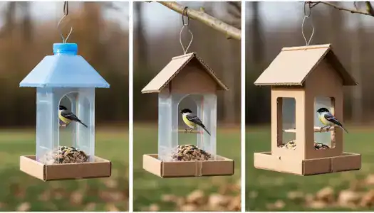 Зимний корм для уличных птиц: как сделать кормушку своими руками