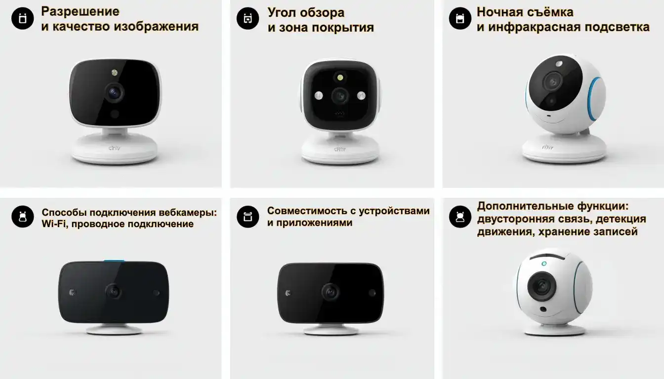 Критерии выбора вебкамеры для питомцев: сравнение моделей и их функций