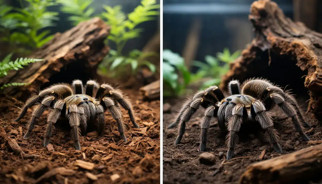 Содержание птицееда в доме: выбор субстрата для террариума