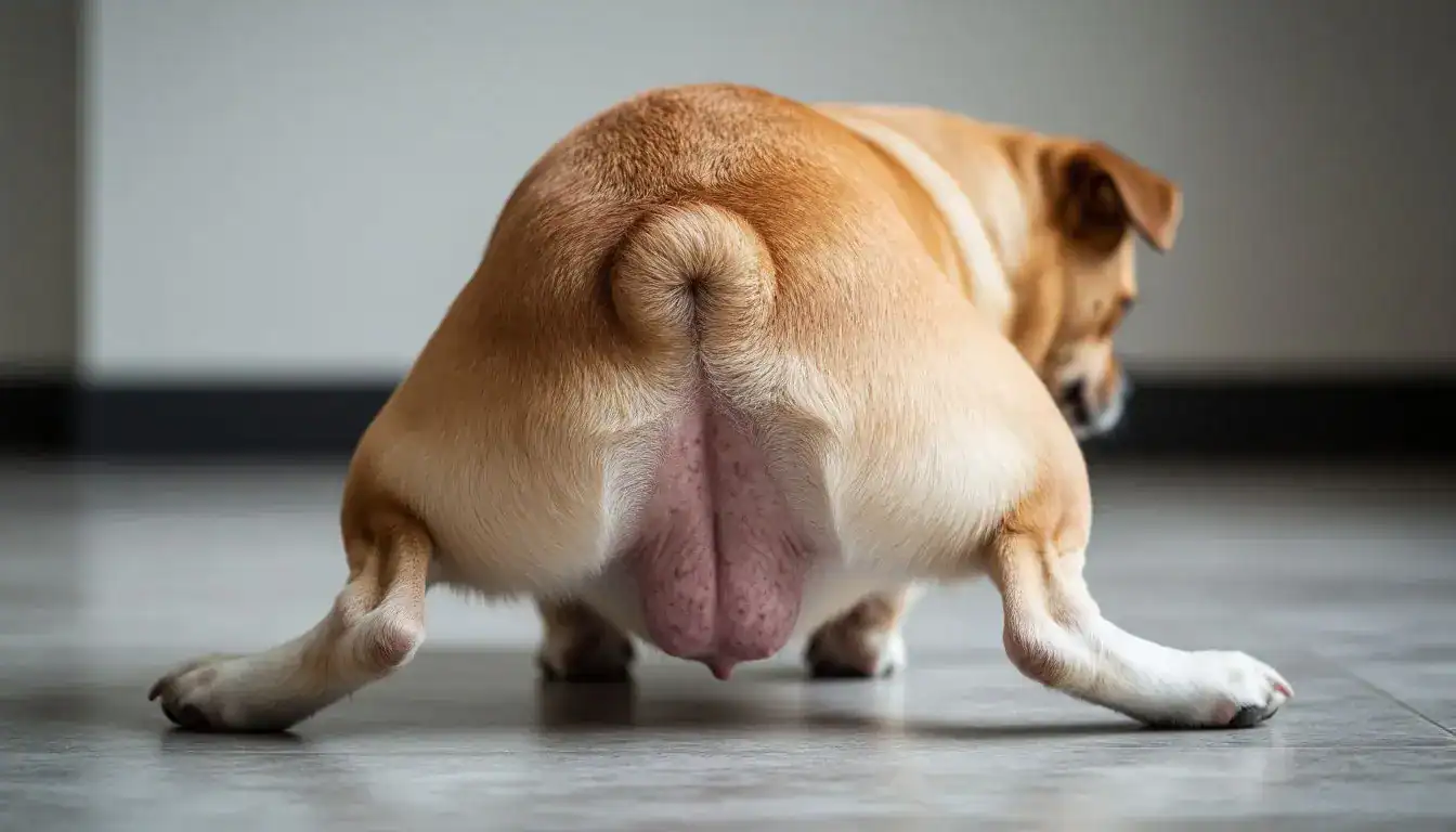 Причины ерзания собаки попой: признаки раздражения кожи