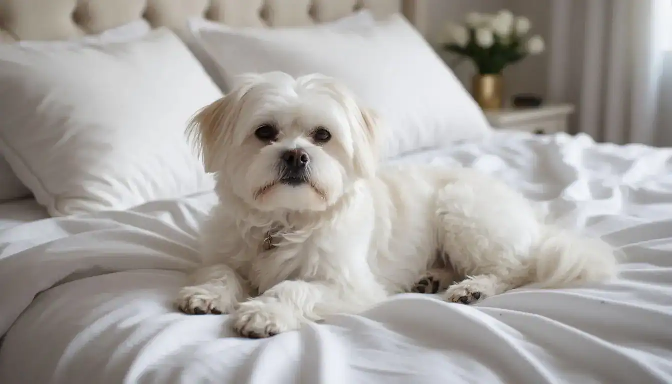 Мальтийская болонка — порода без обильной линьки