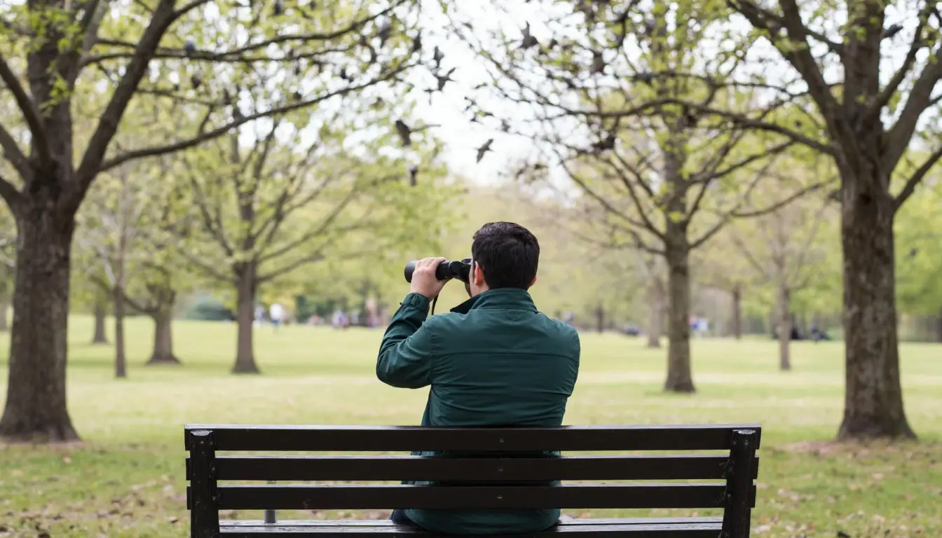 Бердвотчинг: открытие мира птиц — первые наблюдения в парке