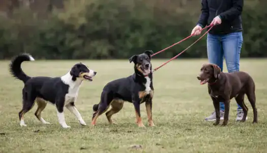 Как научить собаку ходить змейкой: примеры выполнения трюка разными породами