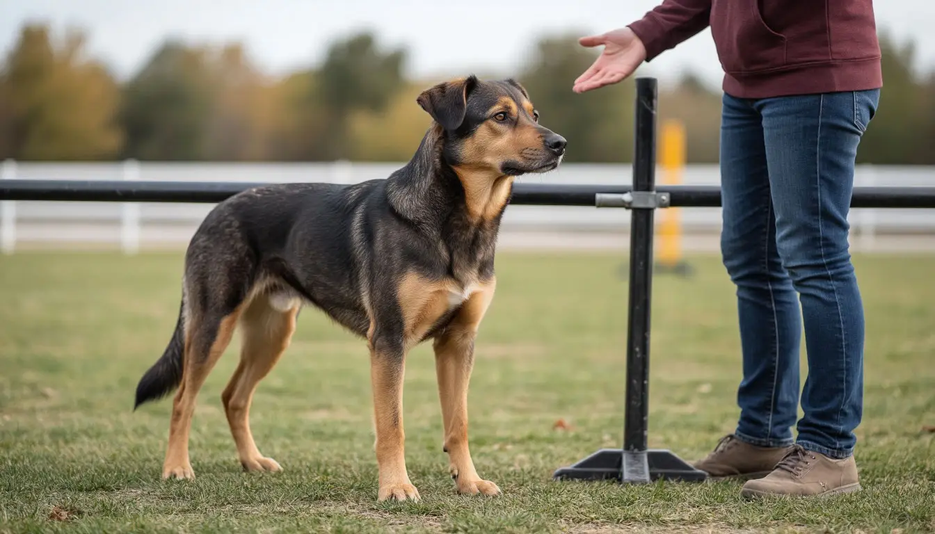 Как правильно подавать команду „Обойди“ — учимся невербальным сигналам