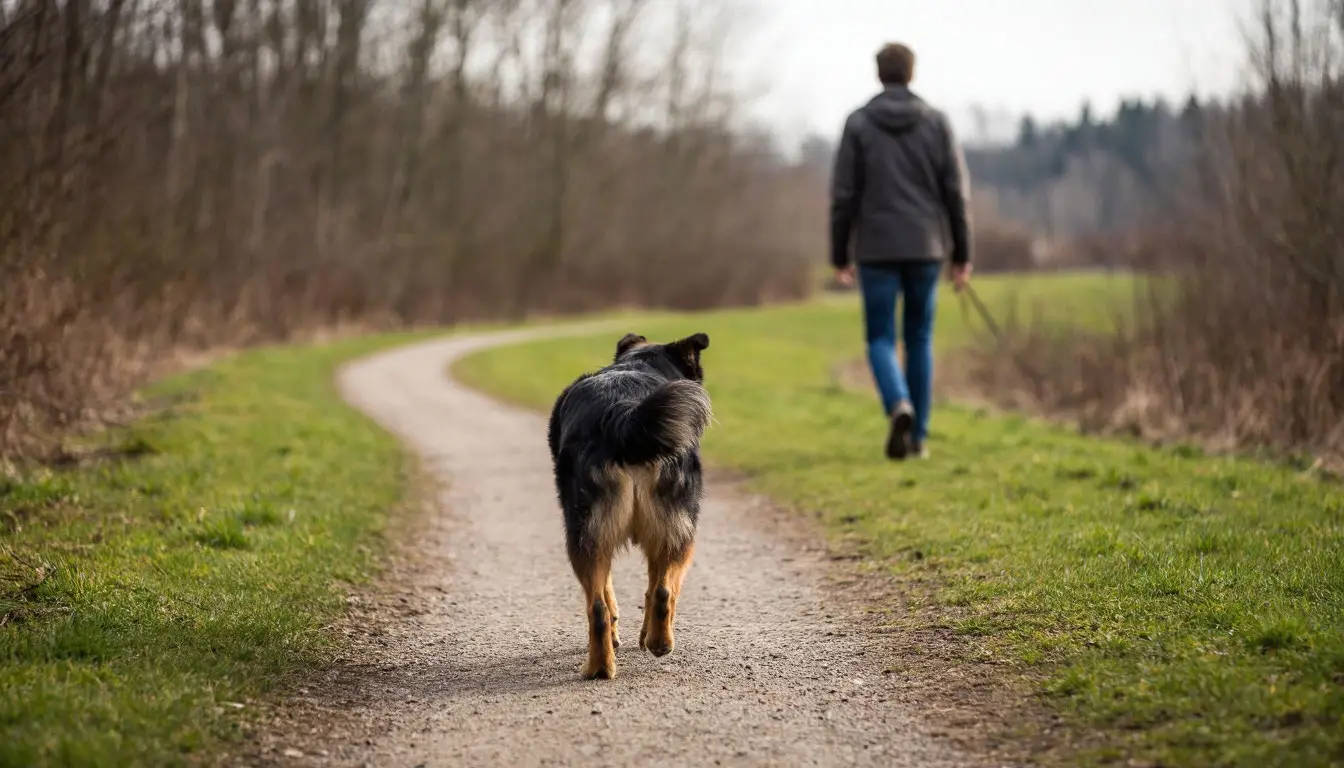 Как научить собаку ходить змейкой: закрепляем навык на прогулке