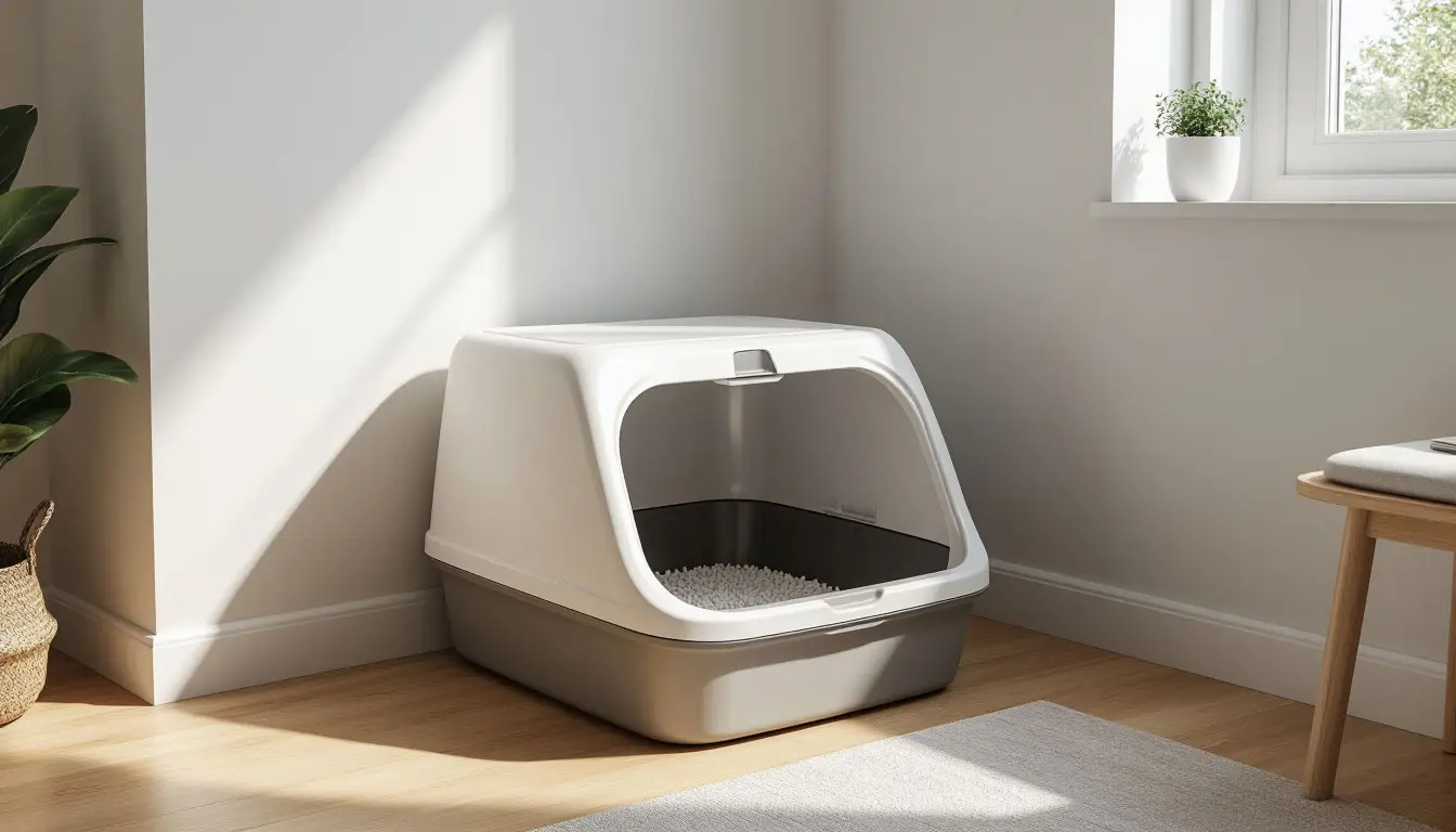Устранение запаха кошачьего лотка: выбор места для лотка