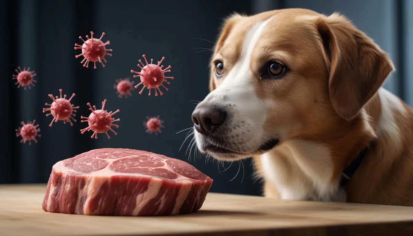 Сырое мясо для собак: скрытые опасности