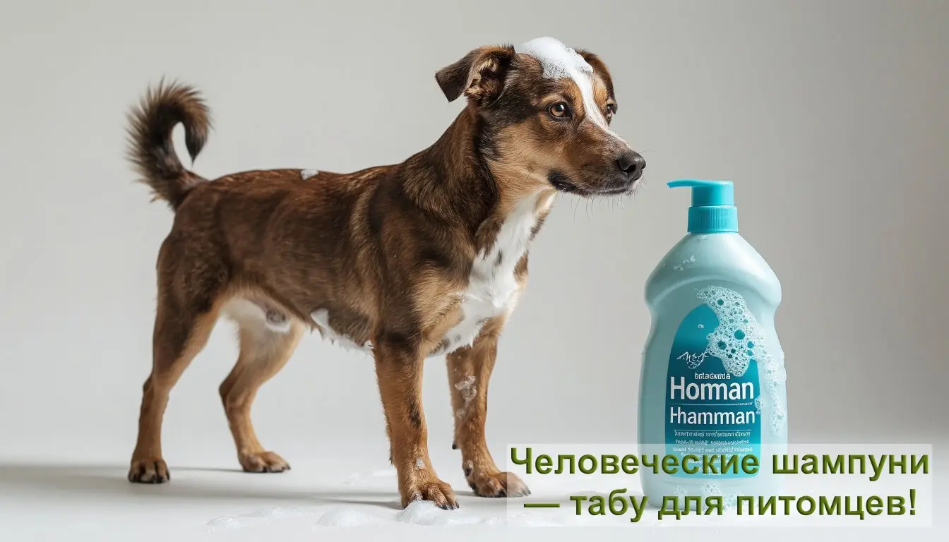 Мифы О Товарах Для Питомцев: человеческие шампуни для животных