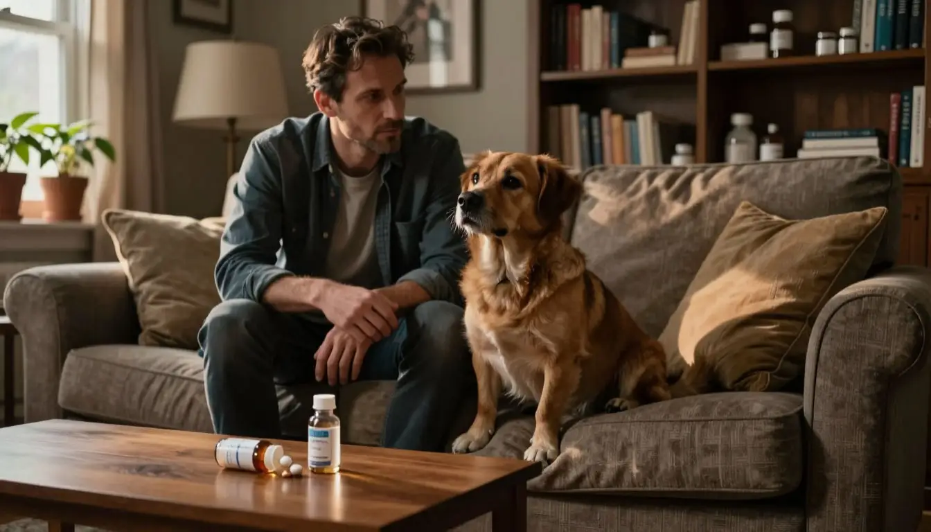 Собака съела человеческие таблетки — риски для здоровья