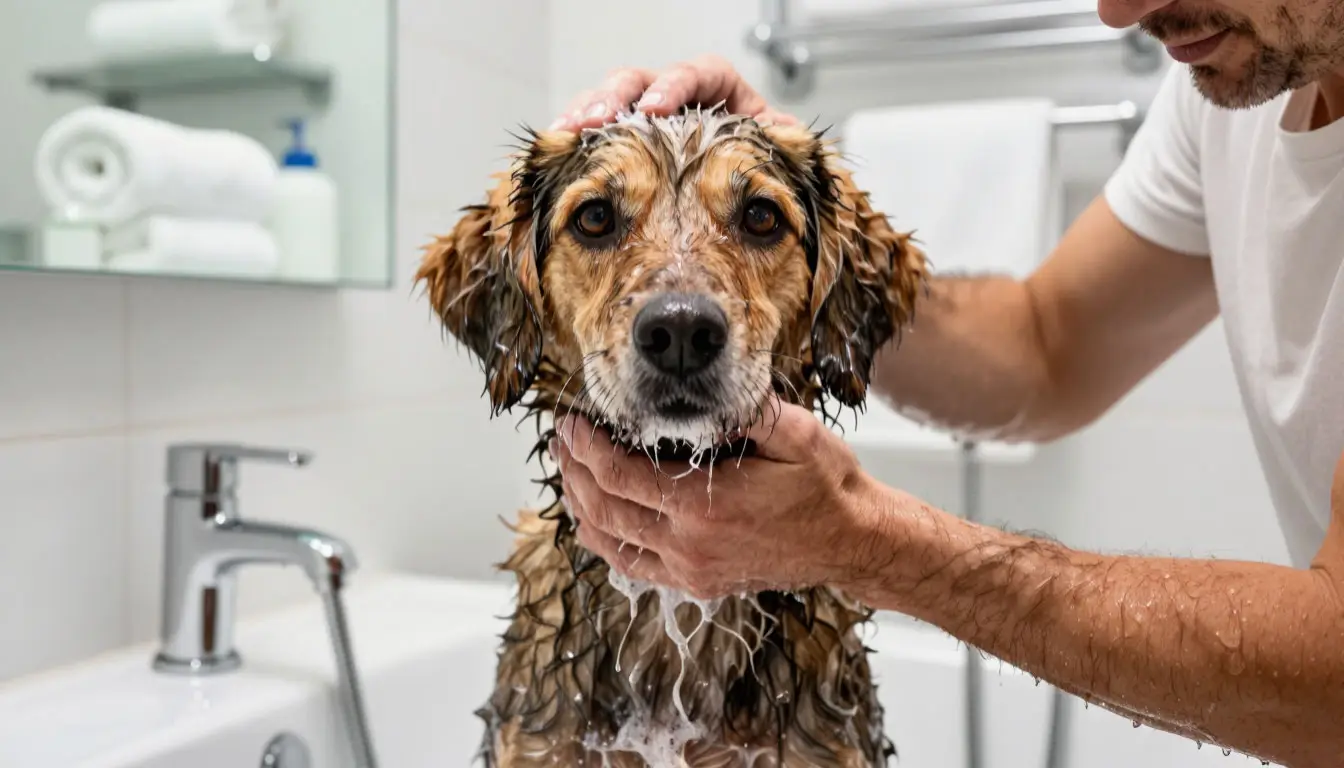 Организация жизни собаки во время течки: гигиенические процедуры