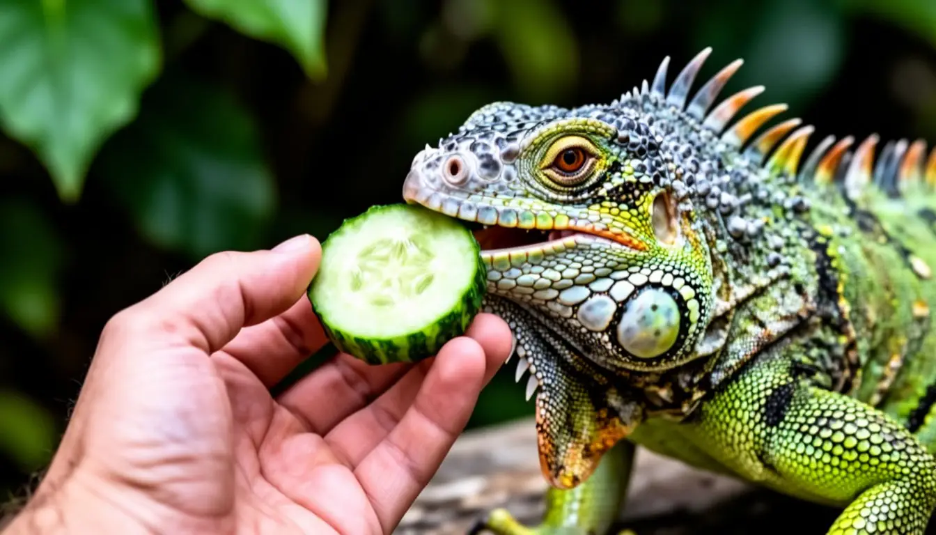 Игуаны дома: приручение через кормление с руки