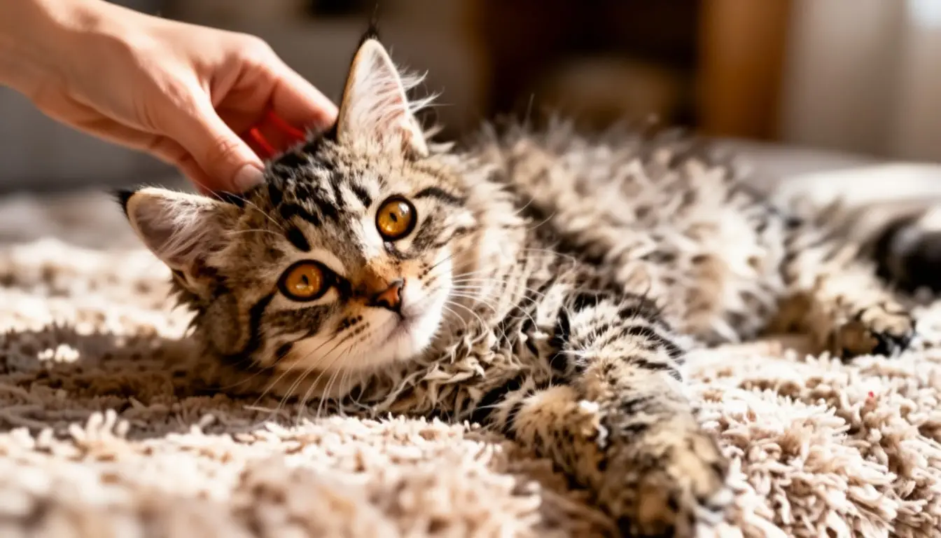 Правильное глажение кошки: зоны, которые кошка обычно любит, когда их гладят