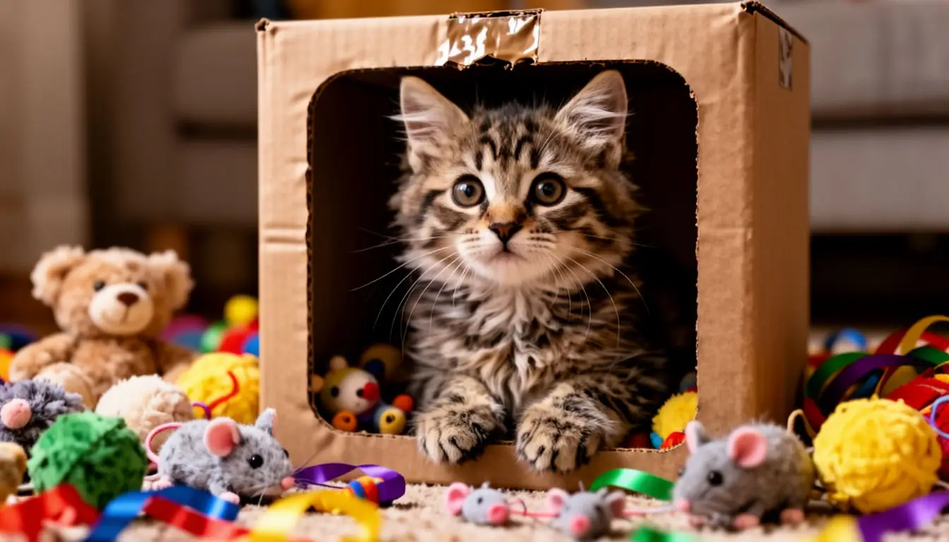 Кошкам нравятся коробки: наблюдение из укрытия