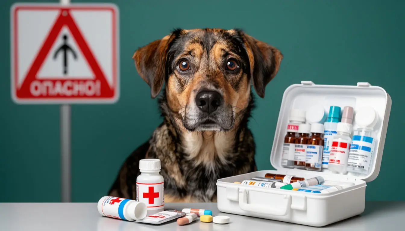 Человеческие лекарства для собак могут быть опасны