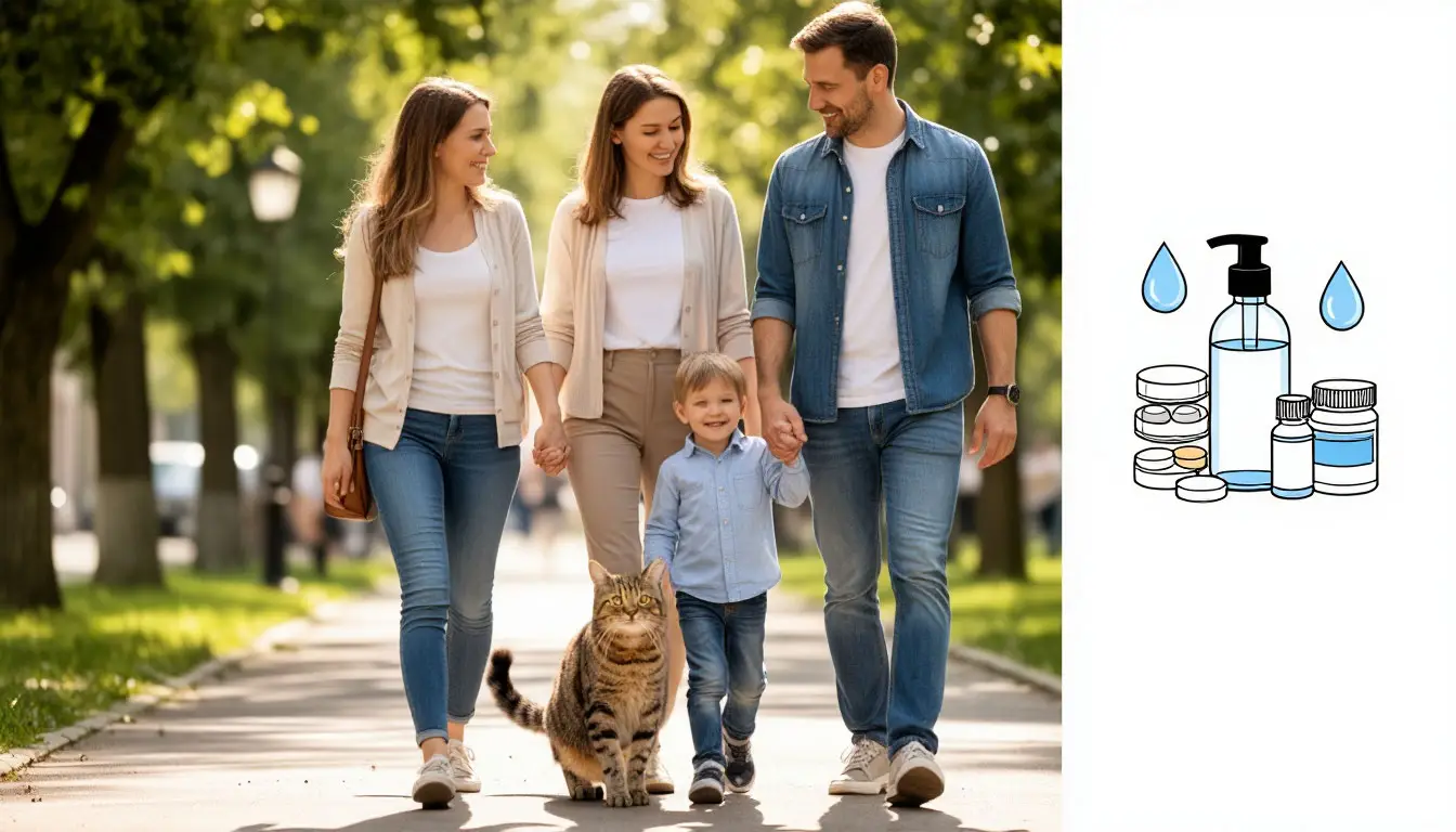 Обработка кота от паразитов: сохраняйте здоровье питомца и наслаждайтесь совместными прогулками