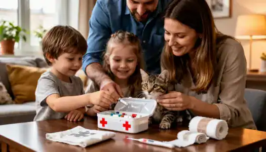 Безопасность питомца на даче: аптечка первой помощи.