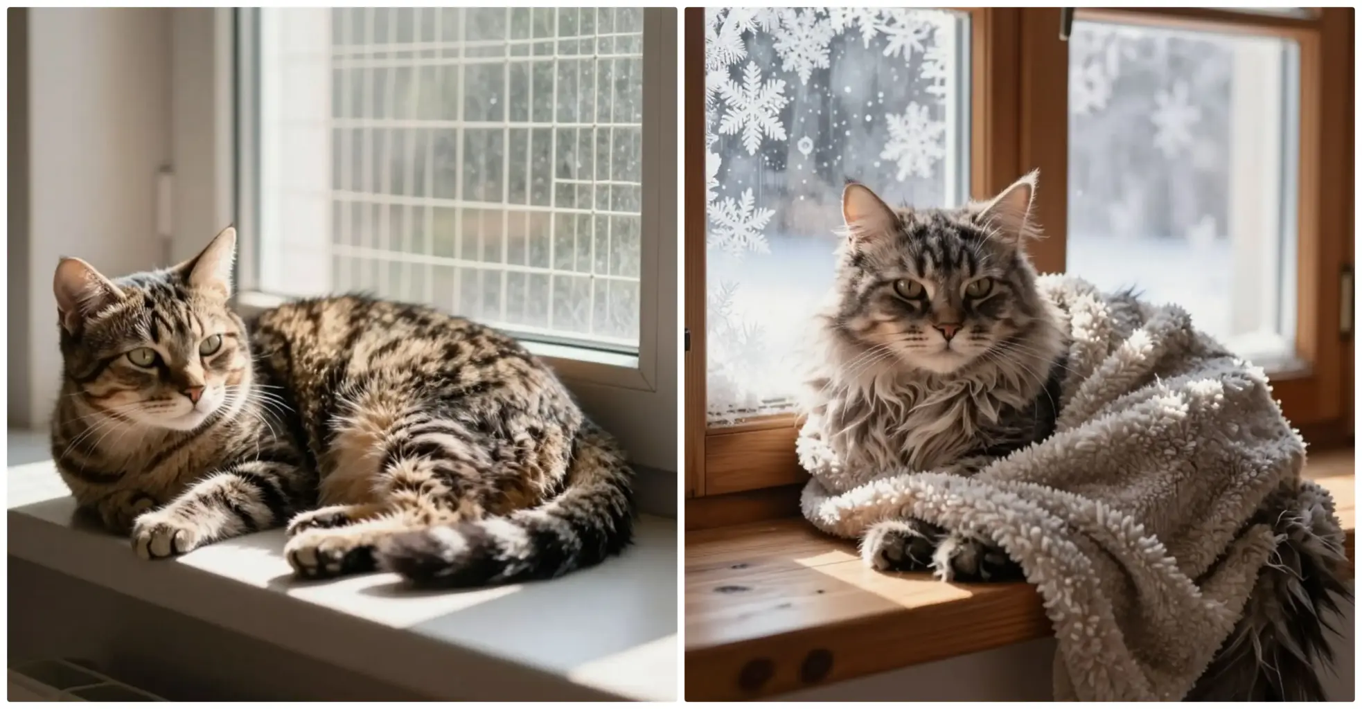 Безопасность окон для кота: сезонный уход.