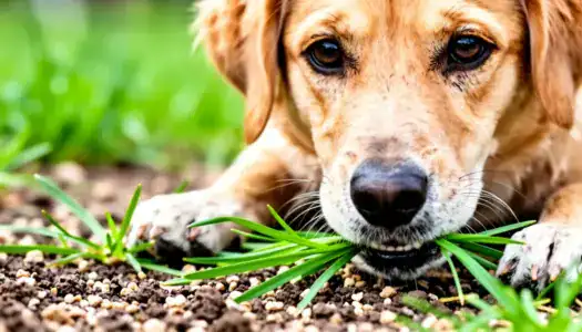 Почему собака ест траву: паразиты как возможная причина