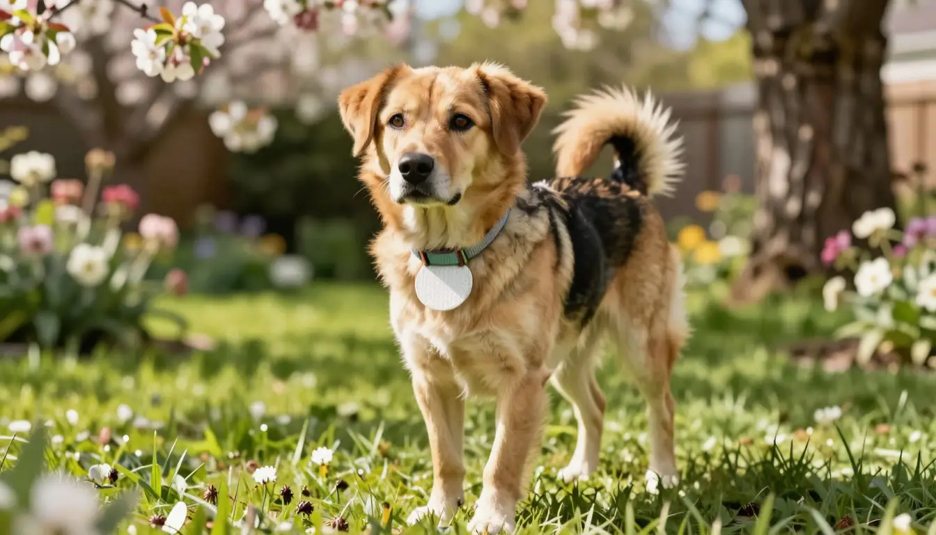 Безопасность питомца на даче: защитите любимца от насекомых с помощью правильного ошейника.