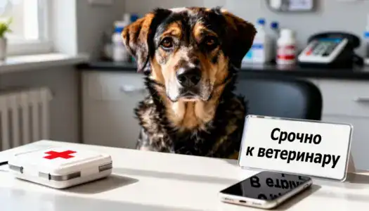 Собака не подбирает весной — но что делать, если ЧП произошло?