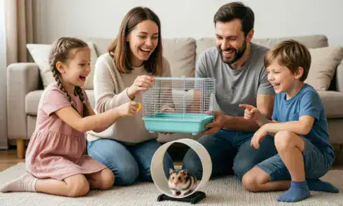 Лёгкие в уходе питомцы: семейный уход за хомяком — это весело!